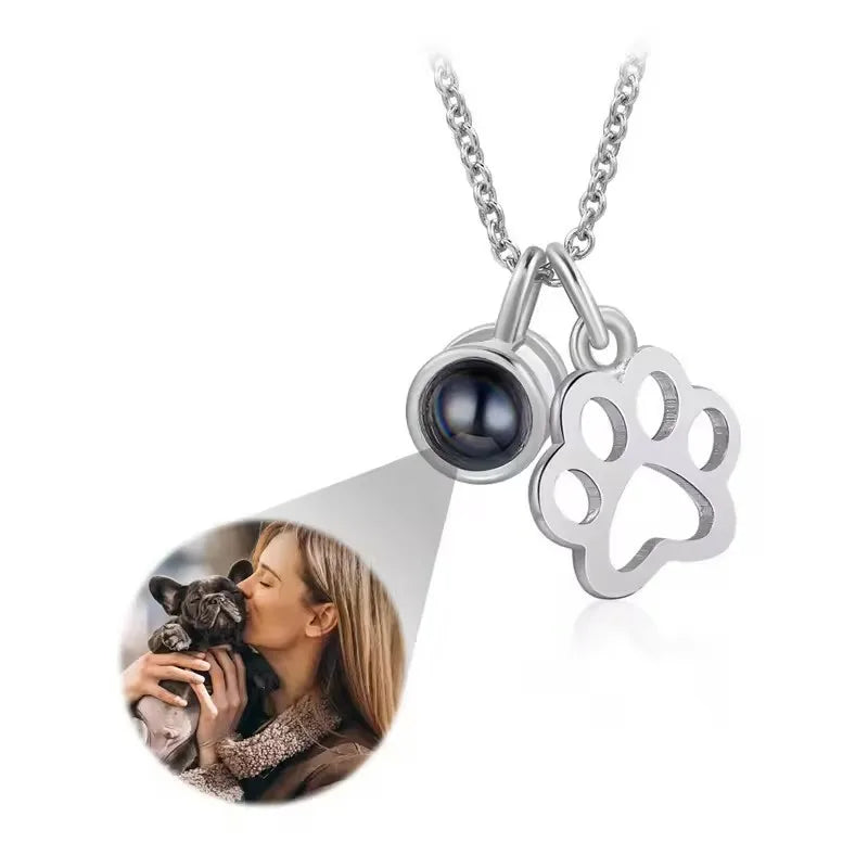 Collar con Proyección de Foto de Mascota