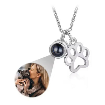 Collar con Proyección de Foto de Mascota