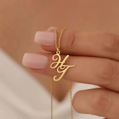Collar con 2 Iniciales