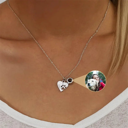 Collar con Proyección de Foto de Mascota